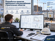 Проектирование временного электроснабжения строительной площадки — иллюстрация