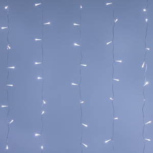 Светодиодная гирлянда ARD-CURTAIN-HOME-1500x1500-CLEAR-144LED White (230V, 6W) (Ardecoled, IP20)