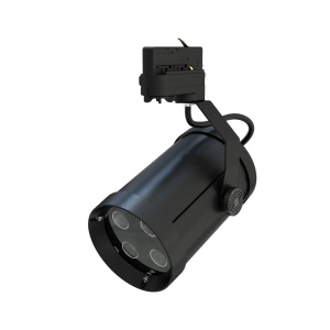 Акцент 8 CRI80 4000К 25° RAL9005 Муар Трековый шинопровод