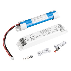 Блок аварийного питания ARJ-EMG-5W-EXT (10-90V, 1.5H, LiFePO4) (Arlight, IP20 Пластик, 3 года)