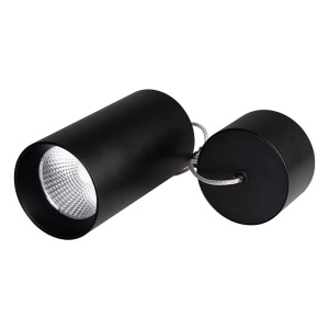 Светильник SP-POLO-HANG-R85-15W White5000 (BK-BK, 40 deg) (Arlight, IP20 Металл, 3 года)