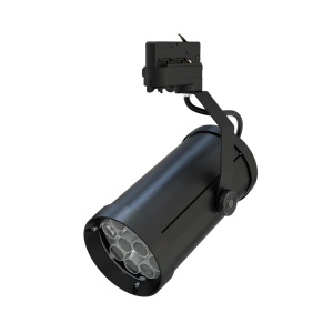 Акцент 20 CRI80 5000К 10х65° RAL9005 Муар Трековый шинопровод