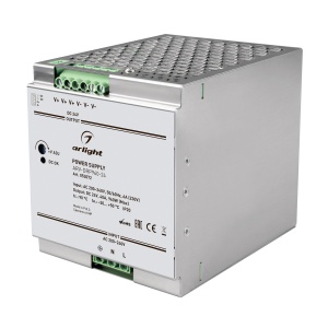 Блок питания ARV-DRP960-24 (24V, 40A, 960W, PFC) (Arlight, IP20 Металл, 5 лет)